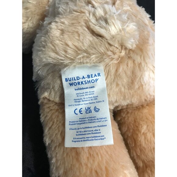 Build A Bear Happy Birthday Plush Stuffed 2021 (030143) with Seguin Party Dress - Picture 9 of 14